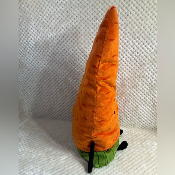 IKEA TORVA Plush Orange Carrot Anthropomorphic Stuffed Vegetable 401 957 36 - Picture 8 of 11